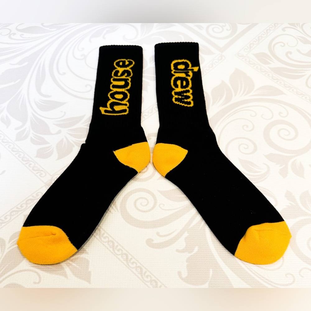 Drew Black socks Size Medium